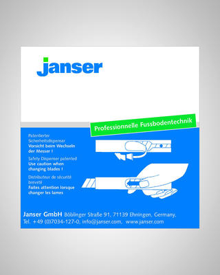 Janser Trapez-Abbrechklingen 18 mm