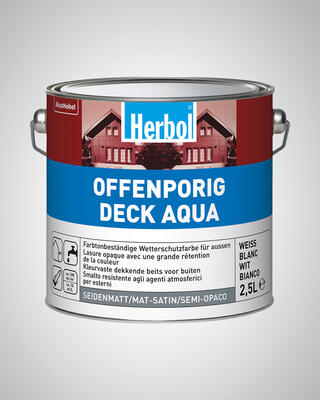 Herbol Offenporig Deck Aqua 2,5 l