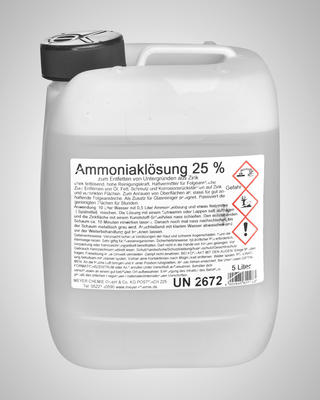 Salmiakgeist / Ammoniaklösung 9% 5 l