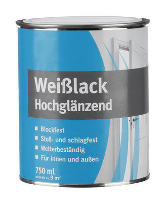 Weißlack 750 ml