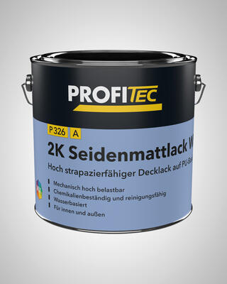 ProfiTec P326 2K Seidenmattlack WB 2,5 l