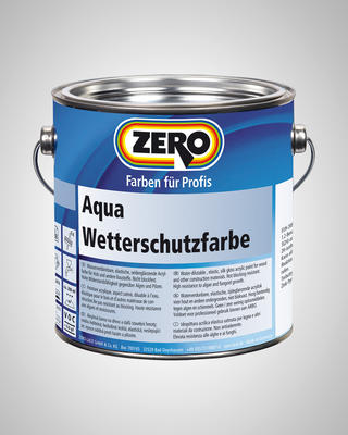ZERO Aqua Wetterschutzfarbe 2,375 l