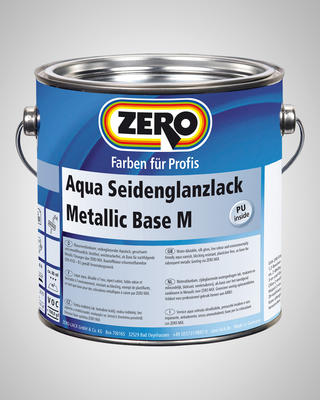 ZERO Aqua Seidenglanzlack Metallic 600 ml