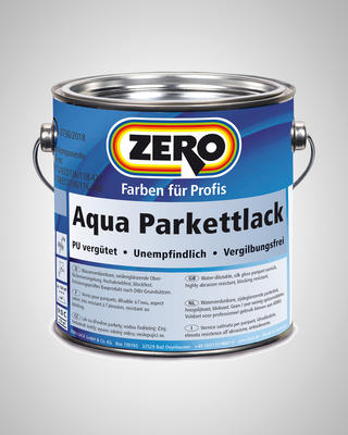 ZERO Aqua Parkettlack 2,5 l
