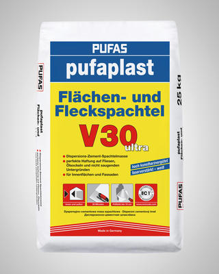 PUFAS pufaplast Flächen- und Fleckspachtel V30 25 kg