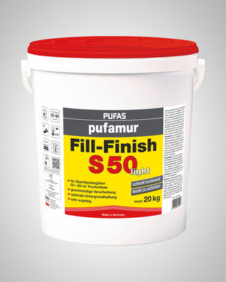 PUFAS pufamur Fill-Finish S50 light 20 kg