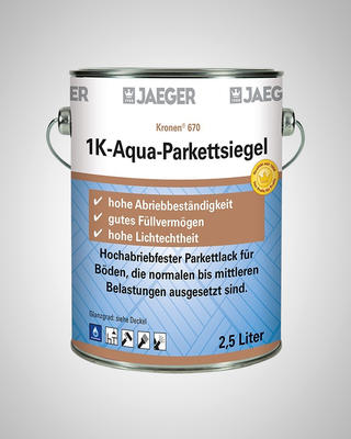 JAEGER 670 1K-Aqua-Parkettsiegel 750 ml