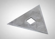 Pajarito Dreikantplatte-Klinge