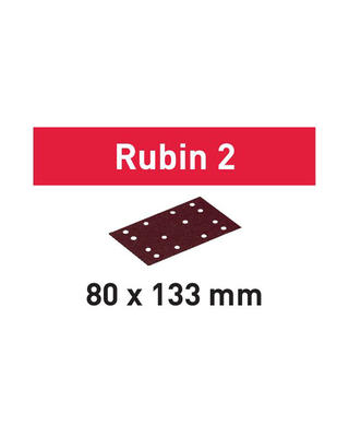 Festool Schleifstreifen Rubin 2P80