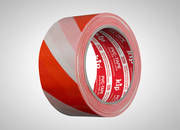 Kip PVC-Warnband 339 - Rot/Weiß